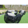 High-end Design All Weather Rattan PE Sofa Set For Outdoor Garden Furniture